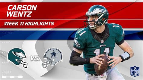 Carson Wentz Leads Philly to Victory vs. Dallas! | Eagles vs. Cowboys ...