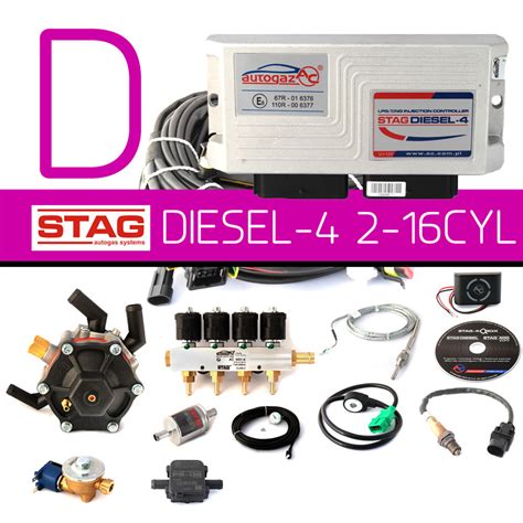 AC STAG Diesel - LPG Conversion Kit