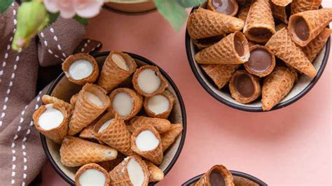 Mini waffle cones by Nova Nova - Telegraph India