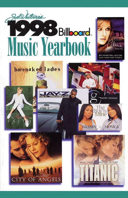 1998 Billboard Music Yearbook By - Sheet Music For - Buy Print Music HL ...