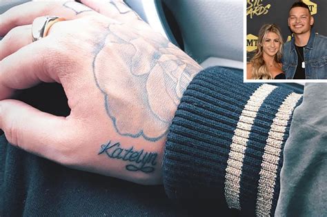 Kane Brown Tattoos His New Wife Katelyn's Name on His Hand After Saying ...