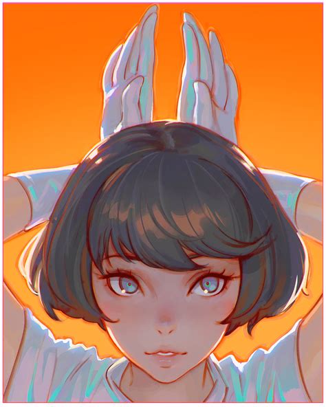 usagi Painting Process GIF | Kuvshinov Ilya on Patreon | Character art ...