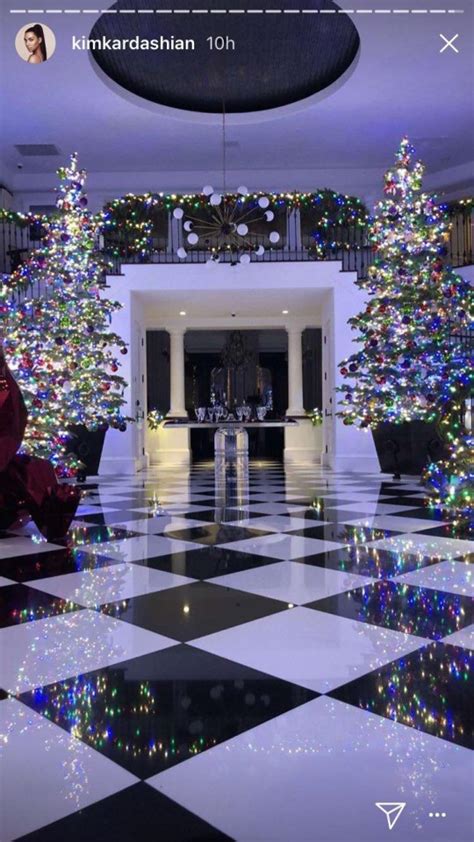 Kim Kardashian shows off mum Kris Jenner's extravagant Christmas ...