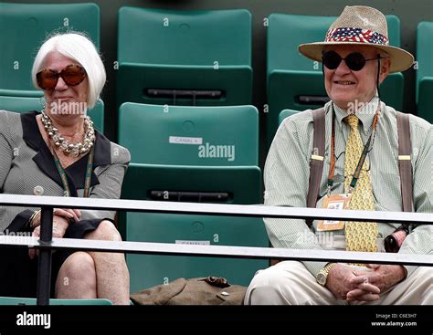 Paris, France - John McEnroe's mother Kay McEnroe and father John ...