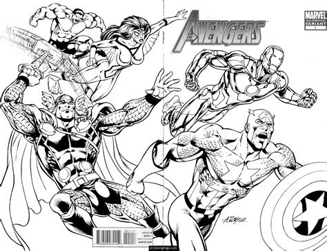Avengers coloring pages to download and print for free