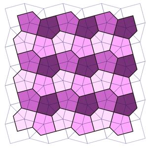 convex monohedral pentagon tiling – architecture. by ram_