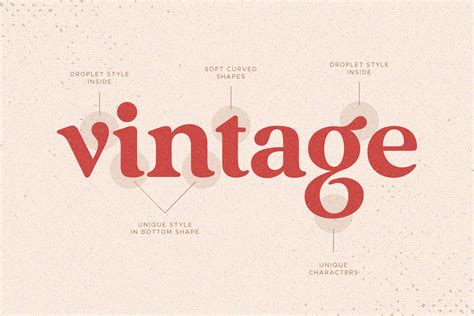 Vintage Retro Serif Font – Sensatype Studio