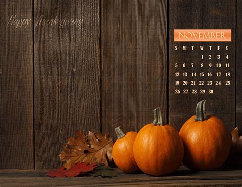 November 2017 Calendar Wallpaper, Happy Thanksgiving | Calendar wallpaper, Wallpaper, Desktop ...