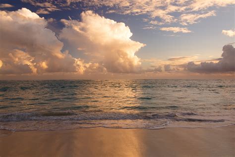 Praia do Caribe na manhã Foto stock gratuita - Public Domain Pictures