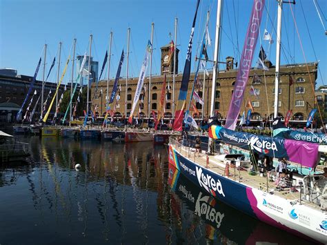 Clipper race yachts in St. Katharine Docks : r/sailing