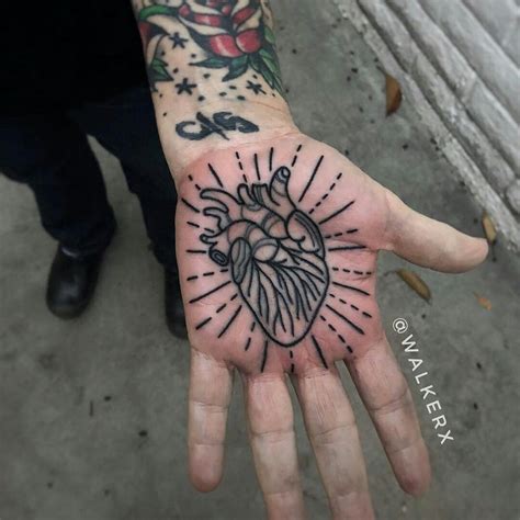 Pin by Roba Bank on Tattoos | Palm tattoos, Hand palm tattoos, Creative ...