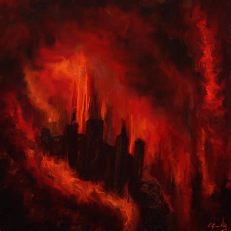 'Fire castle' by craig-at on DeviantArt