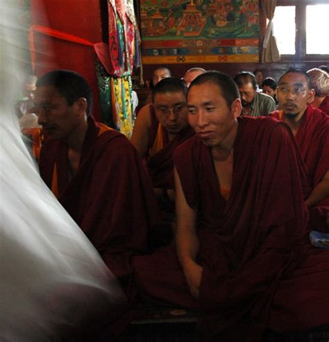 Senior monks, Tibetan lamas, chat with inner bemusement, w… | Flickr