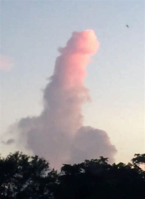 Hilarious video a penis shaped cloud appeared in the sky in Miami | UK | News | Express.co.uk