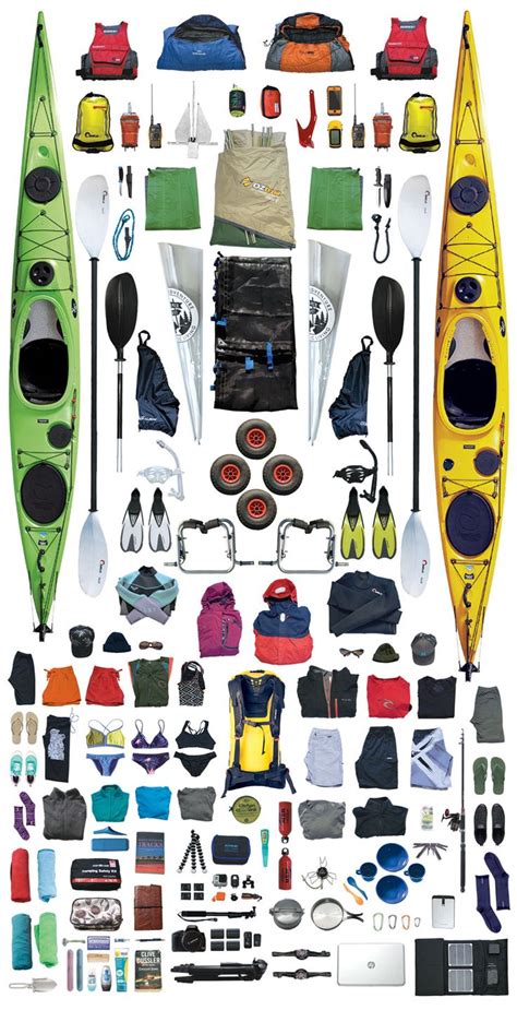 Kayak Packing List - Roamer Post | Kayak camping, Kayak trip, Kayaking gear