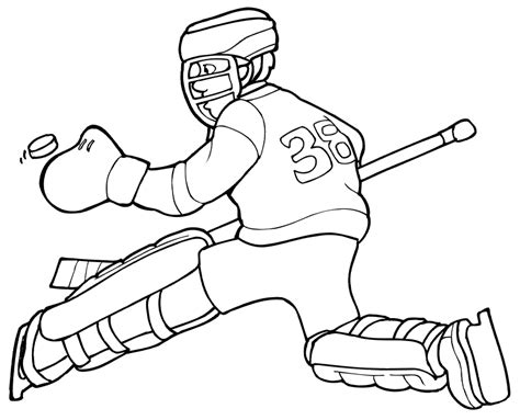 Winnipeg Jets Goalies Coloring Pages - Coloring Home