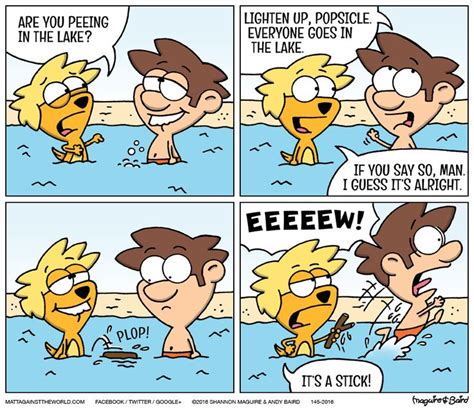 Peeing in the Lake | Indie comic, Comics, Lake