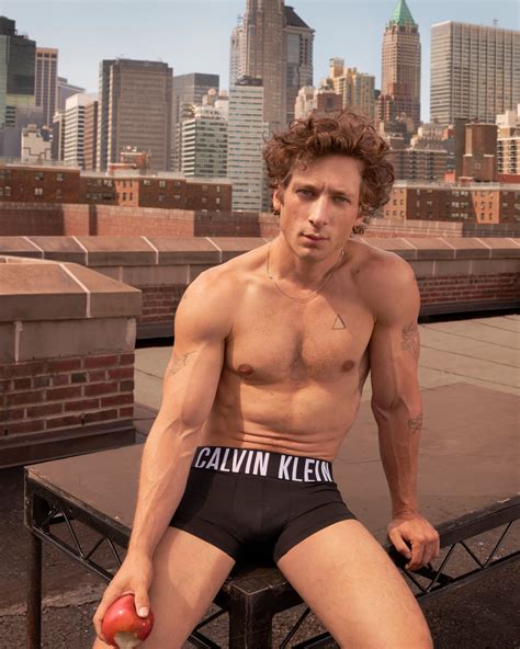 Jeremy Allen White strips down for Calvin Klein campaign ad - ABC News