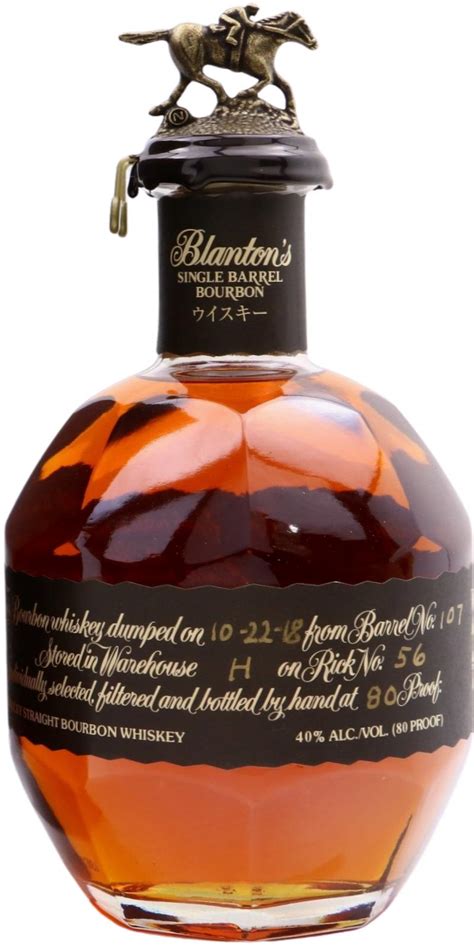 Blanton's Single Barrel Bourbon - Ratings and reviews - Whiskybase