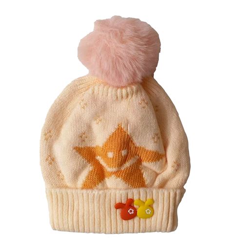 Baby Winter Cap (Star) 1 – 3 years – Random Color – SNEHO