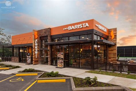 Cafe Barista | Fachadas comerciais, Design de fachada, Arquitetonico