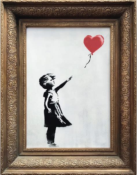 kART à voir: n°232 La fille au ballon (L'amour est dans la poubelle) (2006)Banksy