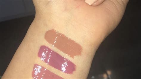 These Swatches Of Kylie Jenner's New Lip Glosses Will Get You So Excited