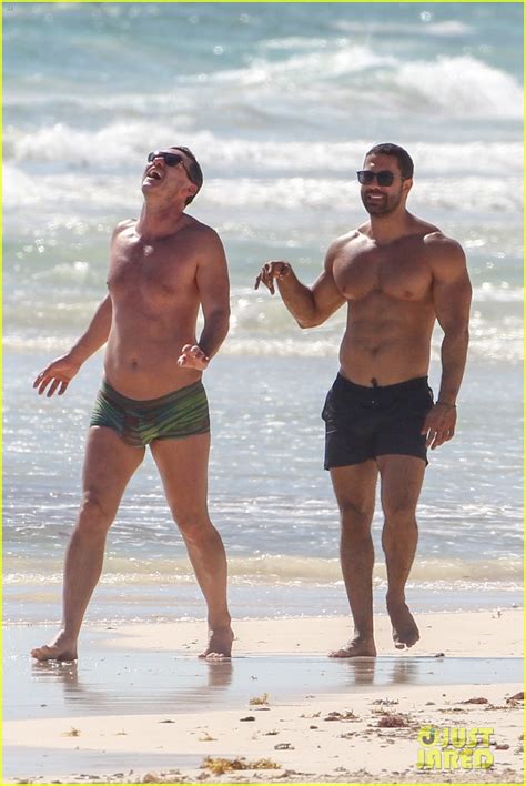 Luke Evans & Boyfriend Victor Turpin Bare Their Shirtless Bodies, Look ...