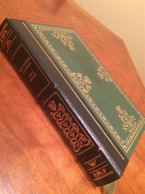 1979 Wuthering Heights Emily Brontë Bronte Franklin | Etsy | Emily bronte, Leather books, Green ...