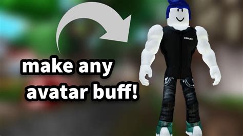 How to get a really buff avatar in roblox! - YouTube