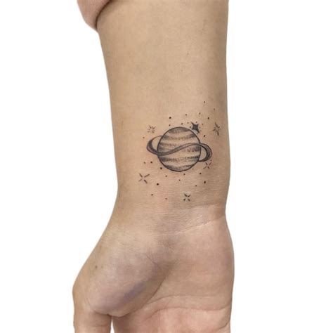 101 Best Saturn Tattoo Designs You Need To See!