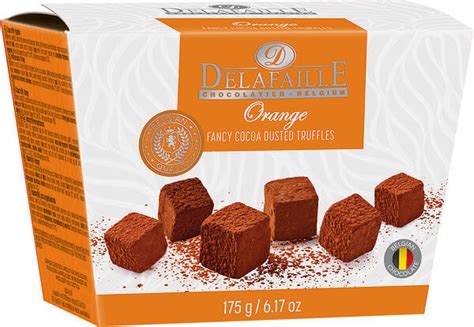 Kjøp Delafaille Chocolate Truffles - Orange 175g (BF: 2024-08-24) hos ...