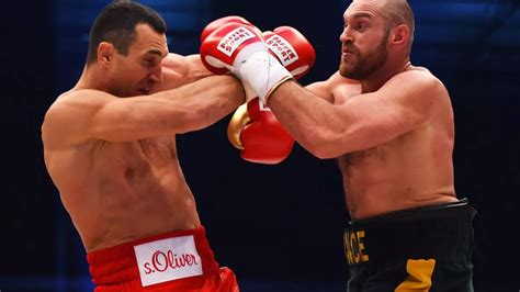 Tyson Fury vs Wladimir Klitschko world heavyweight title rematch ...