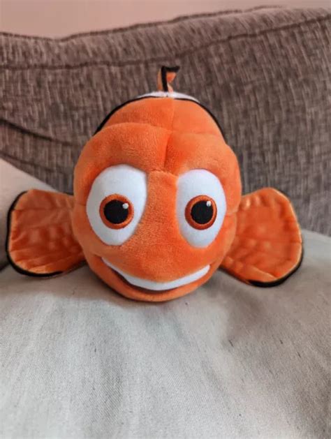 FINDING NEMO MARLIN Dad Soft Plush Toy Disney Store Stamped Clown Fish Very Rare £23.99 ...