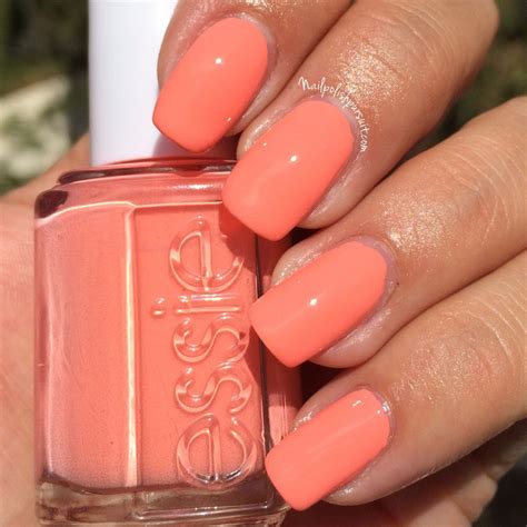 Peach Side Babe from essies Summer 2015 Peach Side Babe Collection | Peach nails, Summer nails ...