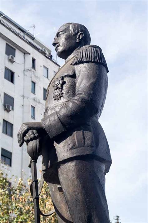 Statue of King Zog I | Tirana | Albania | OzOutback