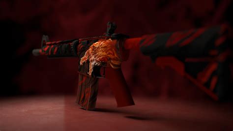 M4A4 Howl 3D render : GlobalOffensive