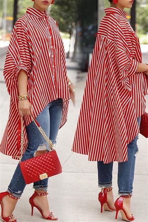 #LovelyWholesale Womens - LovelyWholesale Lovely Casual Striped ...