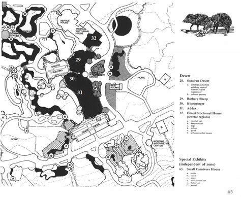 Woodland Park Zoo 1976 Long Range Master Plan: Desert - ZooChat