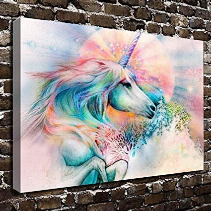 Unicorn Oil Painting at PaintingValley.com | Explore collection of ...