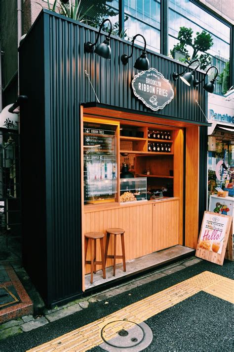 ブルックリンリボンフライ | Small cafe design, Container coffee shop, Small coffee shop