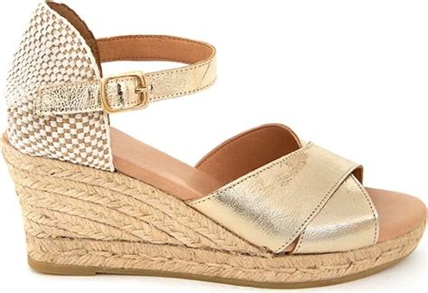 Espadryle Abril Flowers z klamrami