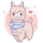 Drew another alpaca! And found it really interesting to compare ... | Cute kawaii drawings, Cute ...
