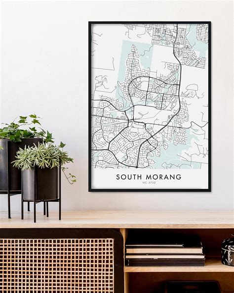 Melbourne – South Morang Map Print - Chelsea Chelsea