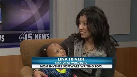 Lina Trivedi - Mom Invents AI Software Writing Tool Interview on NBC15 - YouTube