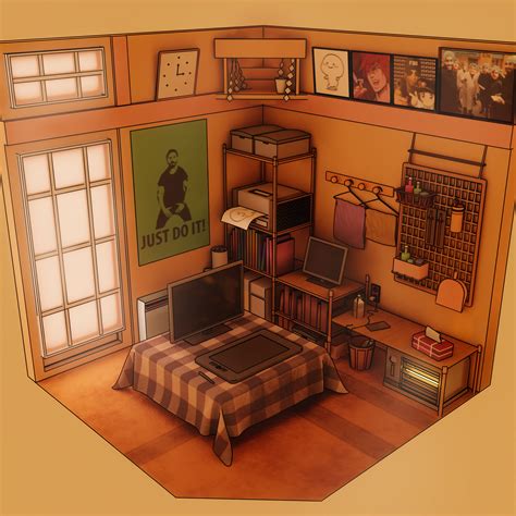 ArtStation - Anime Room