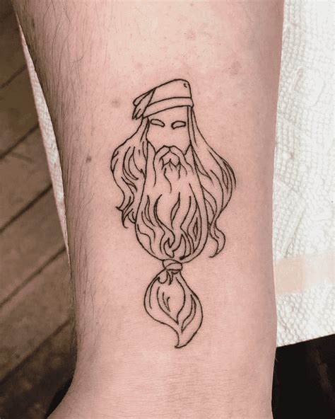 Albus Dumbledore Tattoo Design Images (Albus Dumbledore Ink Design Ideas) | Tattoos, Tattoo ...