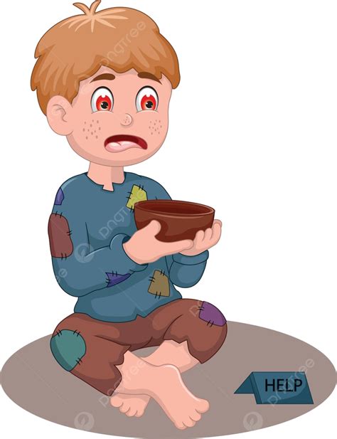 Beggar Man Cartoon Bum Cute Graphic Vector, Man Clipart, Cute Clipart ...