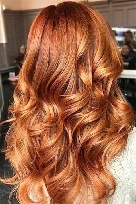 Golden Copper Hair Tones #redhair #wavyhair ️ A dark, light, ombre or ...