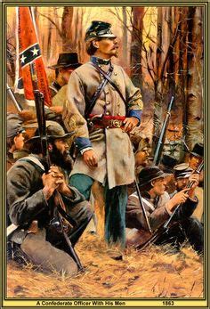 A Confederate Officer with His Men by artist Don Troiani America Civil War, Confederate Flag, Us ...